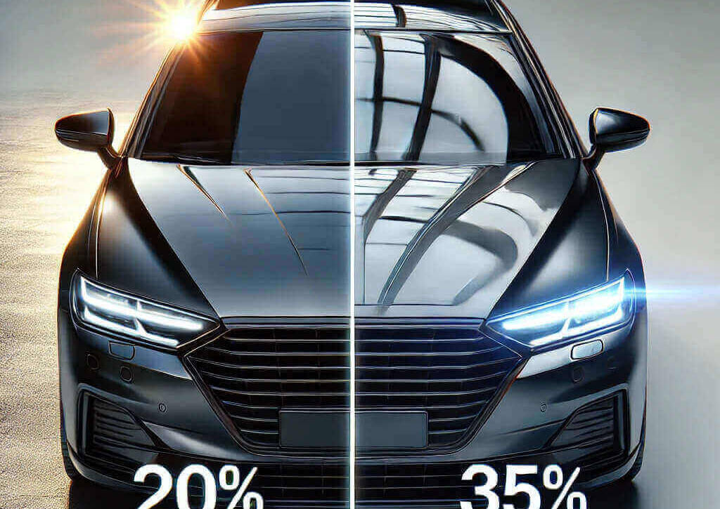 20% Window Tint vs 35%